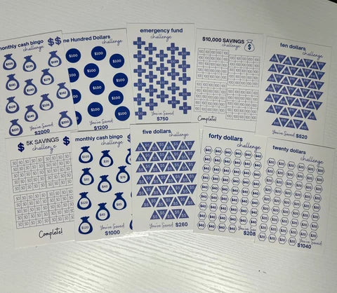 Saving Challenge Cards Only